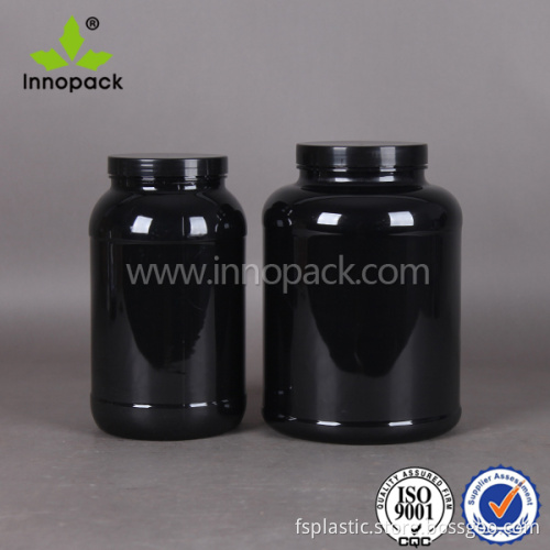5L food grade plastic pet bottle with lid for protein powder